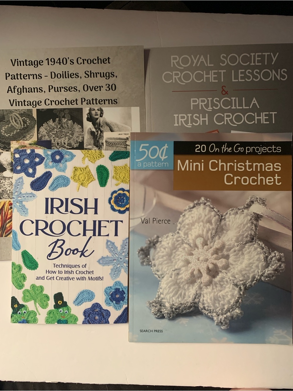 Crochet Pattern Books Bundle